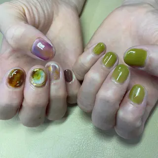 ネイル SOL所属・SOL　nail イマナカのネイルデザイン