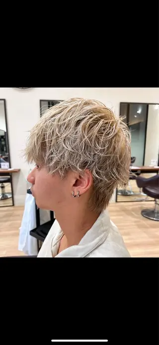 ショート カラー パーマ メンズ 🔥スパイラル特化 🔥しょうたのヘアスタイル