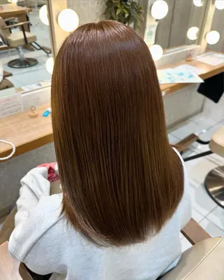 ミディアム 本厚木｜縮毛矯正/ 酸性スト専門サロンのヘアスタイル