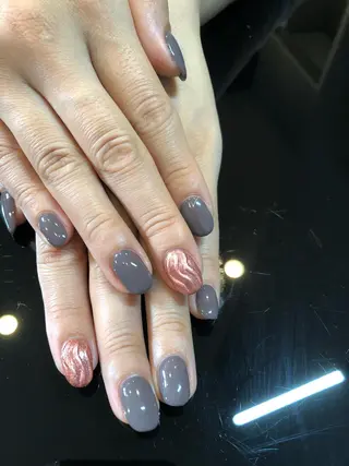 ミディアム ネイル 💎ビューティサロン 湘南　RIRAN💎のネイルデザイン