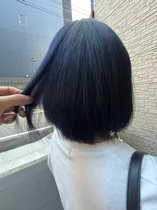 カラー 冬爪 ゆかのヘアスタイル