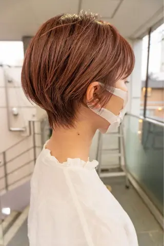 ショート カラー ショート/レイヤー なら石井知希のヘアスタイル