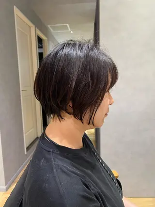 ショート 似合わせショート 森岡俊亮のヘアスタイル