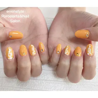 ミディアム ネイル 👑enen style👑のネイルデザイン