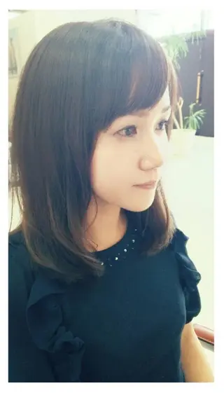 セミロング Hair VERDEのヘアスタイル