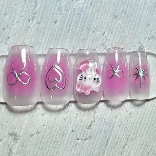 ネイル ピンキー 池田公園店のネイルデザイン