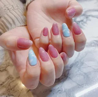 ネイル To Me Nail所属・🩵 mei🩵のネイルデザイン