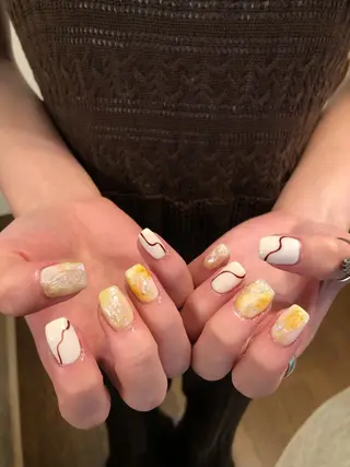 ネイル Nes.Nail所属・Miyagi Asamiのネイルデザイン