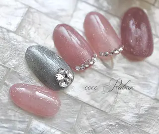 ネイル 自爪育成ネイルサロン ココリュバンのネイルデザイン