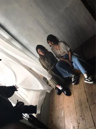 ミディアム カラー ボブ/暖色/デザイン KOYUKI⛄️のヘアスタイル