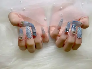 ネイル ETERNA Nail 銀座店【パラジェル/フィルイン/チップ長さだし/マグネット/ニュアンス】所属・ア カリのネイルデザイン