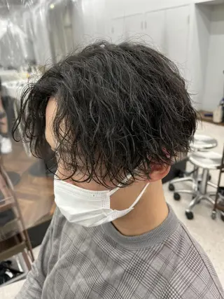 ショート メンズスタイリスト✨ 助川龍哉のヘアスタイル