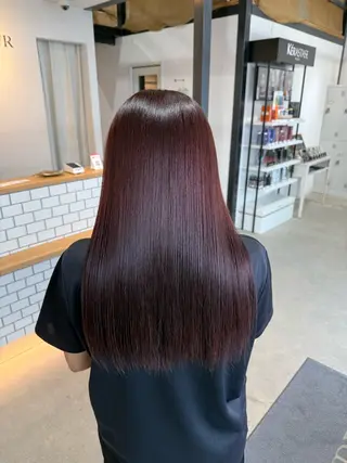 ロング カラー 片山 実莉のヘアスタイル
