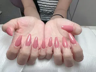 ロング 宮崎 もものネイルデザイン