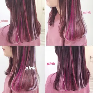 セミロング カラー HAUS 片山みほのヘアスタイル