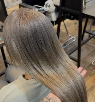 ロング カラー メンズカット/パーマ 艶カラーTAIGA︎のヘアスタイル