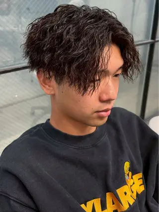 ミディアム メンズ era本店所属・笹尾 陸/era本店 メンズ美容師のヘアスタイル