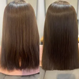 セミロング 髪質改善 suzukiのヘアスタイル