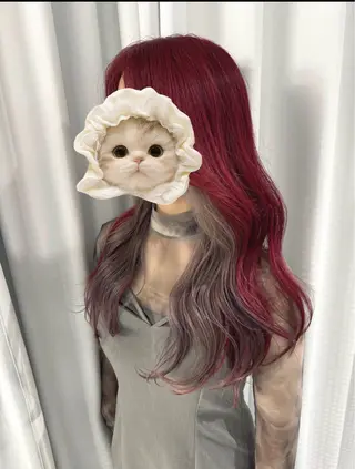 カラー happiness所属・🍒ピンクベージュ /ベージュ🍒なつきのヘアスタイル