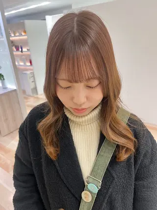 ロング 大人かわいい lobec/田代のヘアスタイル