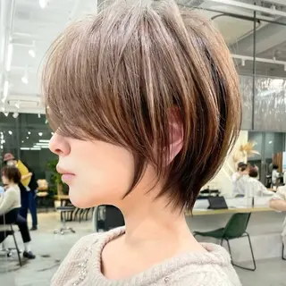 ショート カラー ⭐️ショート/ボブ/ 艶カラー/りょうがのヘアスタイル