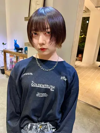 ショート 【ロングウルフカット 姫カット】伊藤裕哉のヘアスタイル