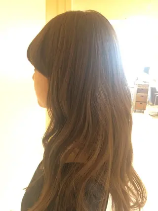 ロング カラー パーマ ヘアアレンジ メンズパーマの巨匠 鈴木純のヘアスタイル