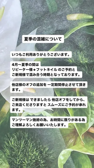 フルリール 【プライベートサロンのネイルデザイン