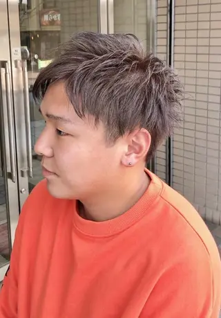 ショート カラー メンズ キノシタ ナオユキのヘアスタイル