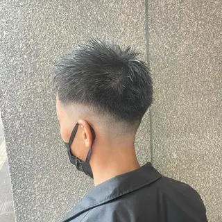 メンズ Le'a所属・渋谷/フェード/ 國分 翔のヘアスタイル