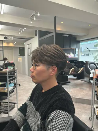 メンズ Mens hair salon First 三宮所属・メンズカット・パーマ HARUNAのヘアスタイル