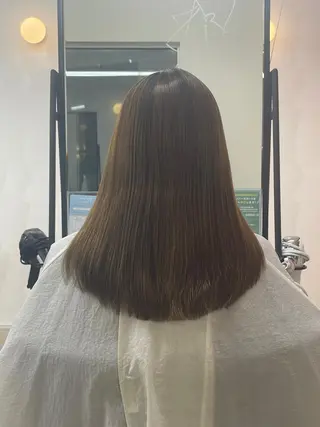 セミロング Hirose Ryoのヘアスタイル