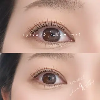 マツエク・マツパ mil❤︎ Kahoのマツエク・マツパデザイン