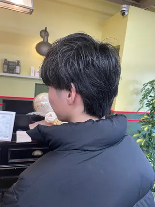 メンズ cure 船橋店所属・メンズヘア/艶カラー /ブリーチ/魁人のヘアスタイル