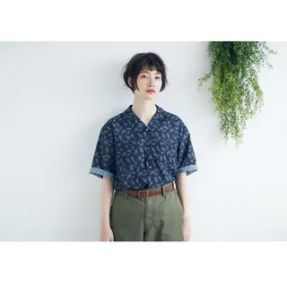 ミディアム パーマ THE DAY所属・AKI HASHIMOTOのヘアスタイル