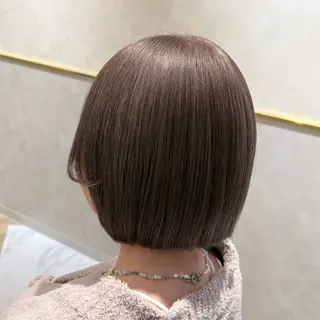 ショート カラー 透明感カラー／ natsukiのヘアスタイル