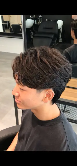 メンズ メンズ縮毛矯正サロン　EXCIA 西宮北口店所属・SHO  EXCIA 西北メンズサロン✂️のヘアスタイル