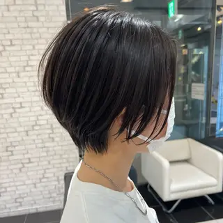 ショート スパイキーショート／ パーマ平松秀門のヘアスタイル