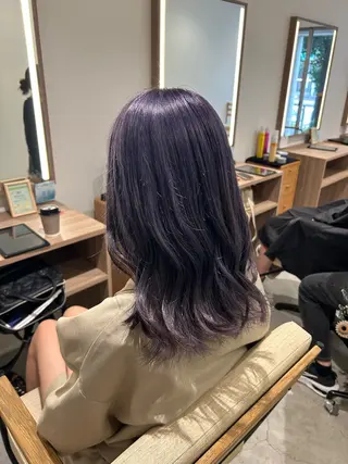 ロング カラー 🎀透明感カラー🎀 mikaのヘアスタイル