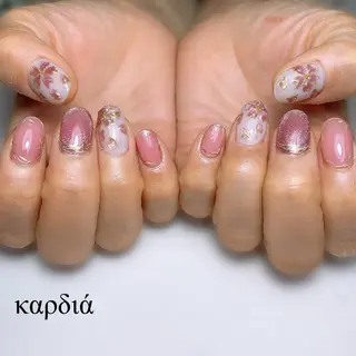 ネイル καρδιά -ｶﾙﾃﾞｨｱ-のネイルデザイン