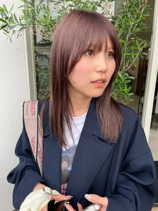 セミロング BLS所属・BLS🌟RUN （ルン）のヘアスタイル