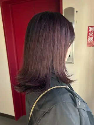 ミディアム カラー 🌈アイスアウト🌈 Mahoのヘアスタイル