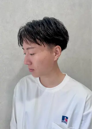 メンズ 山口稜太 メンズ/波巻きパーマのヘアスタイル