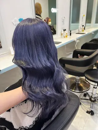 ロング カラー ヘアアレンジ THE BALM💞 松井のマツエク・マツパデザイン