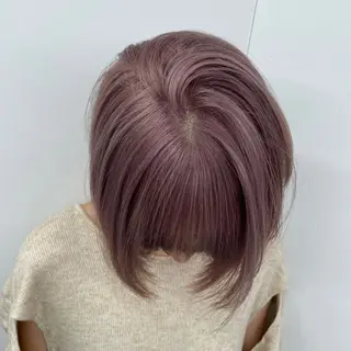 ショート カラー ダブルカラー/ピンク 🎀momo🎀のヘアスタイル