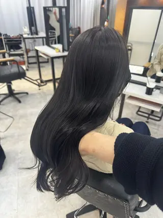 ロング カラー 透明感カラー🫧 /梅田/noa💙のヘアスタイル