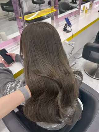 ロング カラー ヘアアレンジ 透明感/横浜/ 白髪染め🍀山口陽亮のヘアスタイル