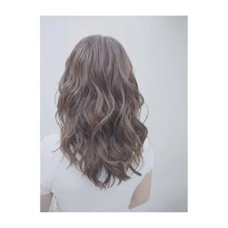 ミディアム カラー 永岡 鉄平のヘアスタイル