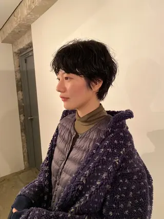 ショート パーマ GATTACA所属・KEI gattacaのヘアスタイル