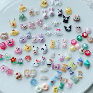 ネイル フィルイン、長さ出し 深爪矯正のネイルデザイン